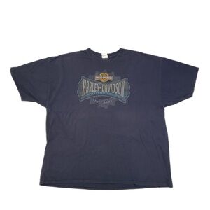 Harley-Davidson Harley Haven Blue Graphic T-Shirt